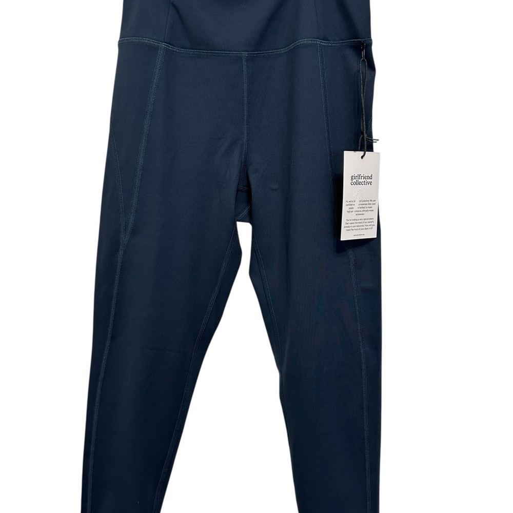 Girlfriend Collective‎ Deep Blue Leggings